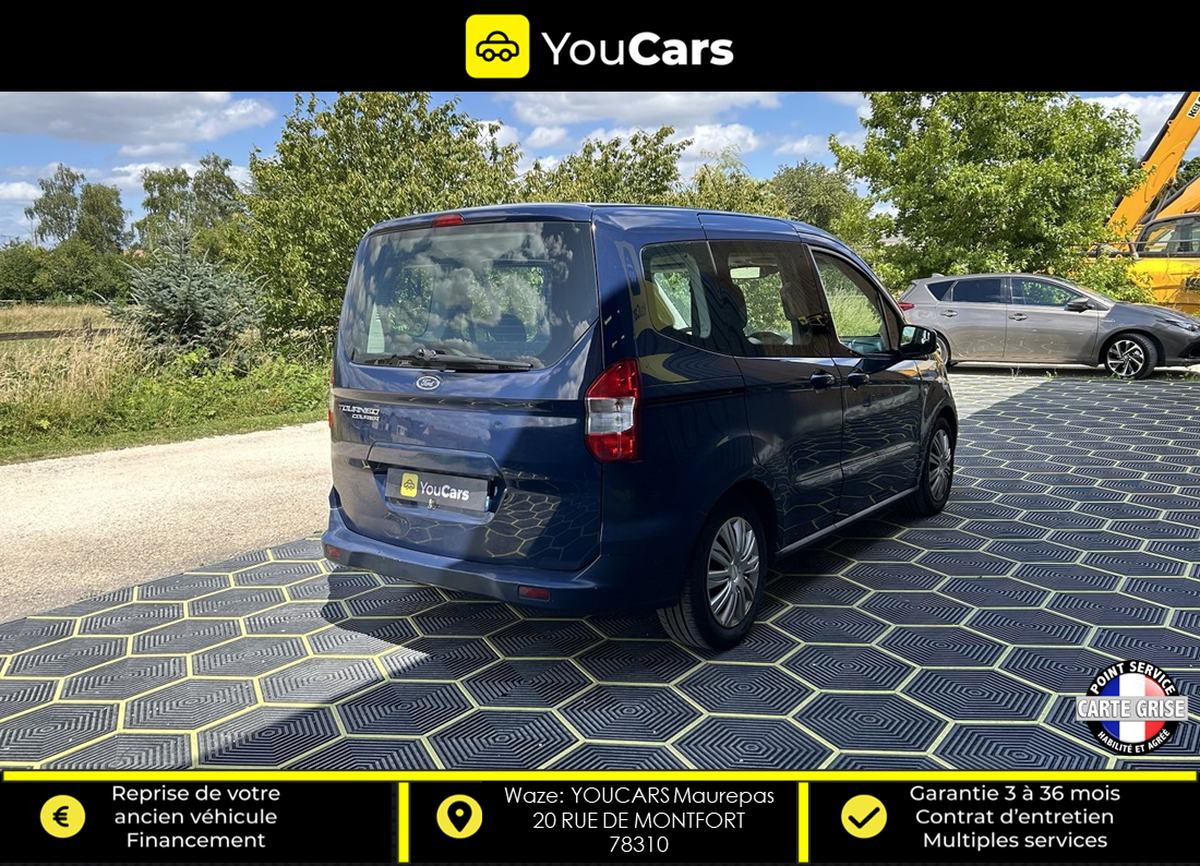 Ford Tourneo Courier 1.5 TDCi Combi court 75 cv ENTRETIEN FORD - GPS