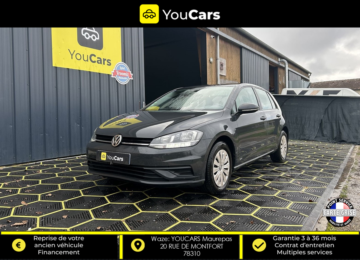 Volkswagen Golf VII 7 5 Portes 1.0 TSI 86 cv ECRAN BLUETOOTH