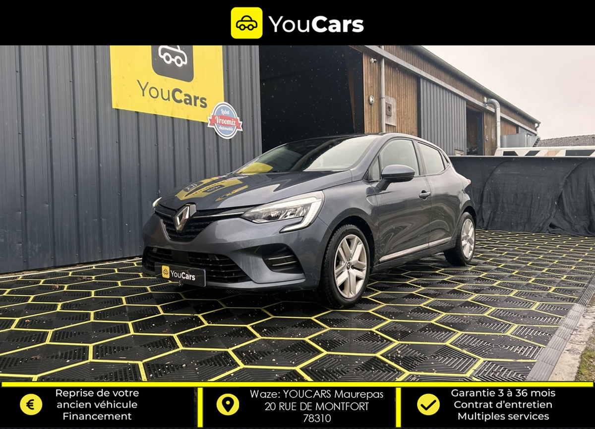 RENAULT Clio V 5 Portes 1.0 TCe 100 cv CARPLAY - RADAR DE RECUL