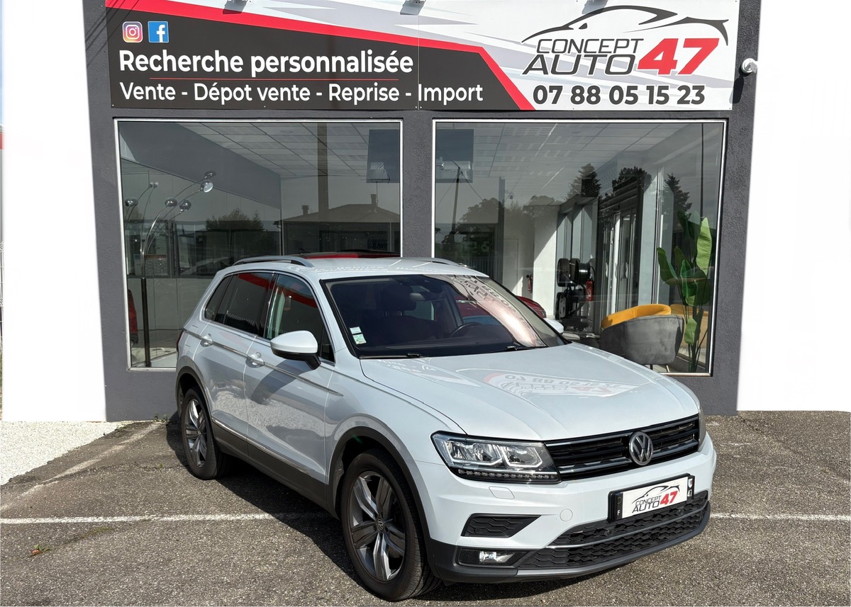 Volkswagen Tiguan II 2.0 TDI 190 BLUEMOTION TECHNOLOGY CARAT 4MOTION DSG7