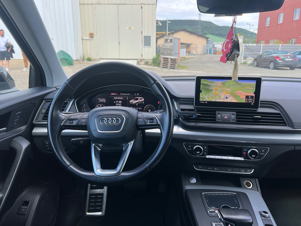 Audi AUDI Q5 2L TDI 190ch  S TRONIC QUATTRO DESIGN LUX,  SUIVI COMPLET, DIGITAL COCKPIT
