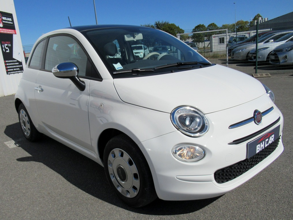 Fiat 500 1.2 8v 69 cv Popstar Toit Pano Clim Tel