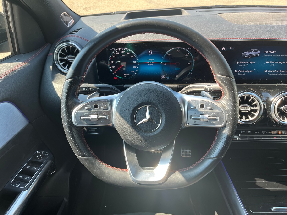 Mercedes-Benz EQA 250 AMG 190ch, SUIVI MERCEDES,SIEGES CHAUFFANT, TOIT OUVRANT, CHARGEUR A INDUCTION