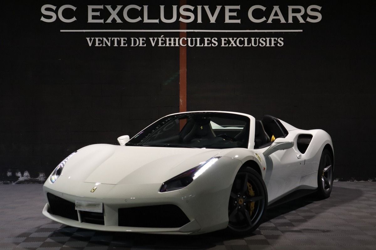 Ferrari 488 Spider - 1er main - Garantie POWER 03/2026 - Origine France 