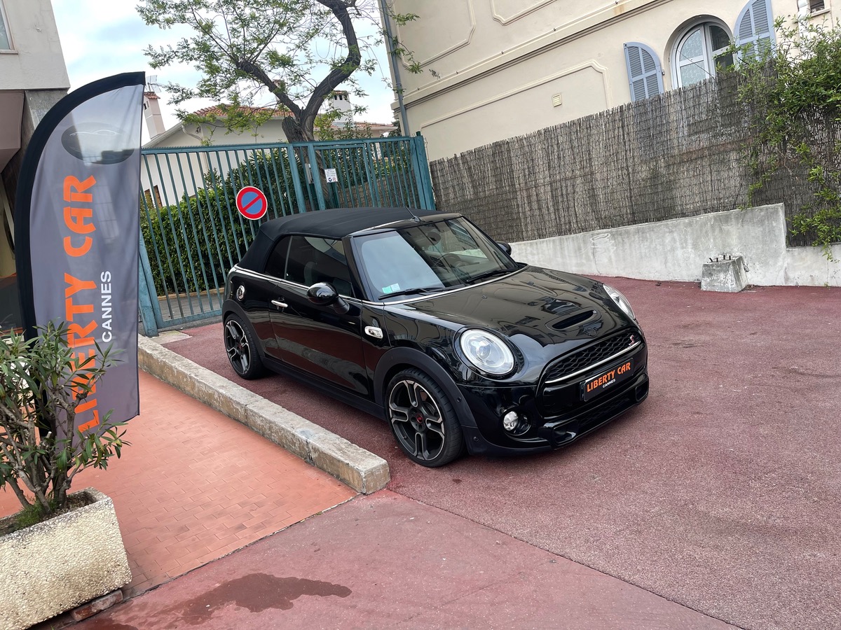 Mini Cabrio cooper s 192 CV / JANTES GP / BLACK