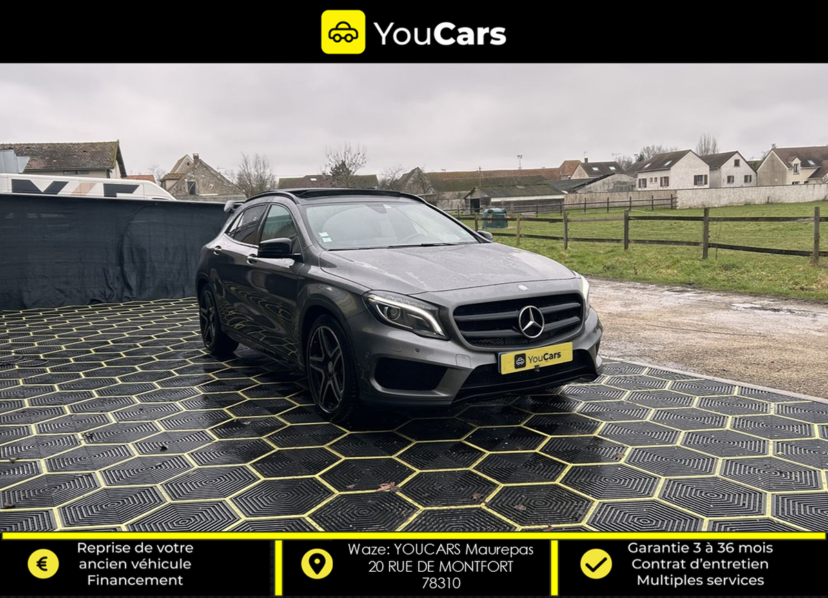 Mercedes-Benz GLA FASCINATION AMG 220 2.1 CDi 7G-DCT 177 cv TOIT OUVRANT - CAMERA DE RECUL