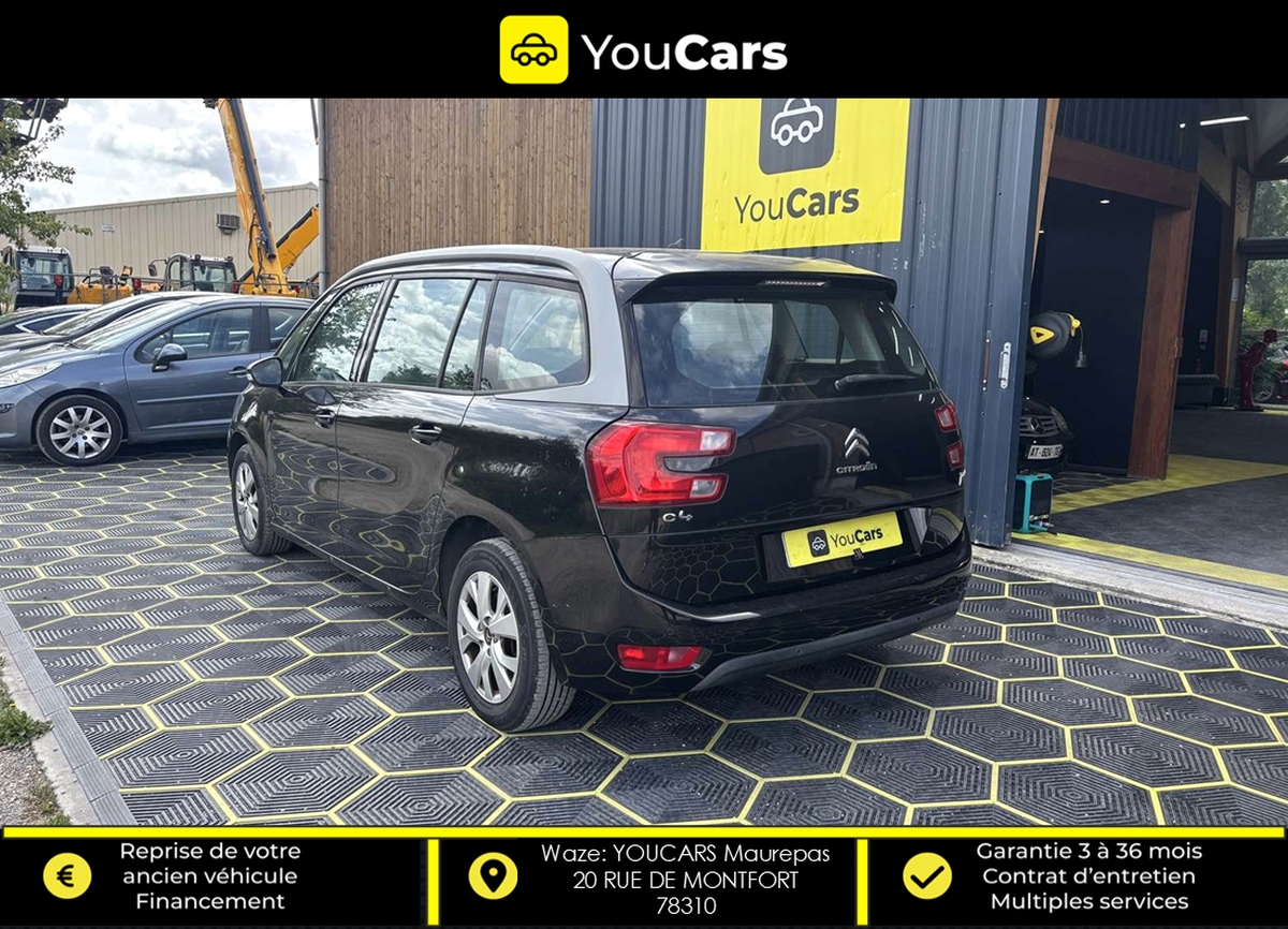 Citroën C4 Grand Picasso II 1.6 e-HDi FAP ETG6  115 cv RADAR DE RECUL 7 PLACES