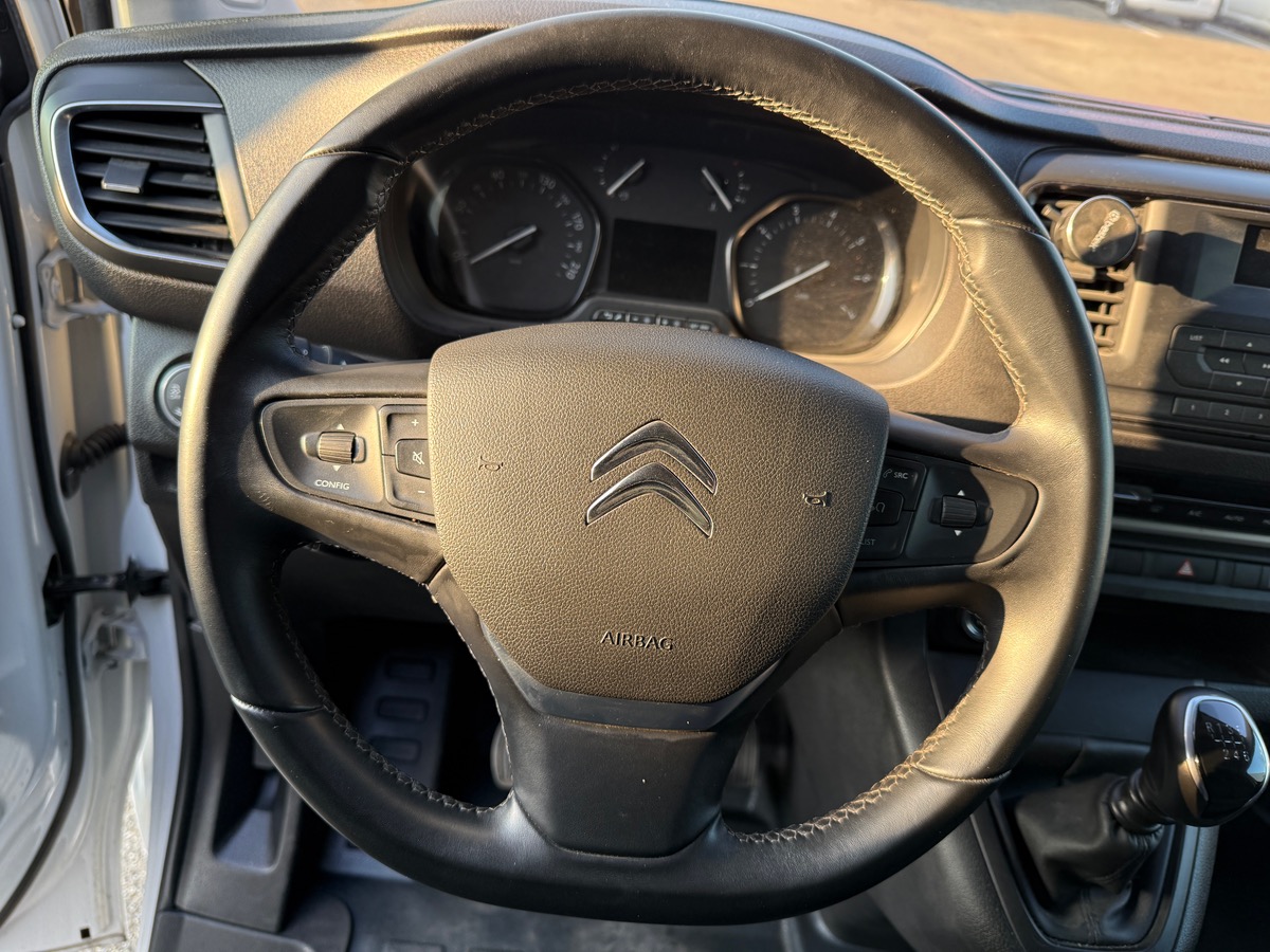 Citroën Jumpy fourgon XL 1.5 Blue-HDi 120ch S&S, 3 places, Bluetooth,