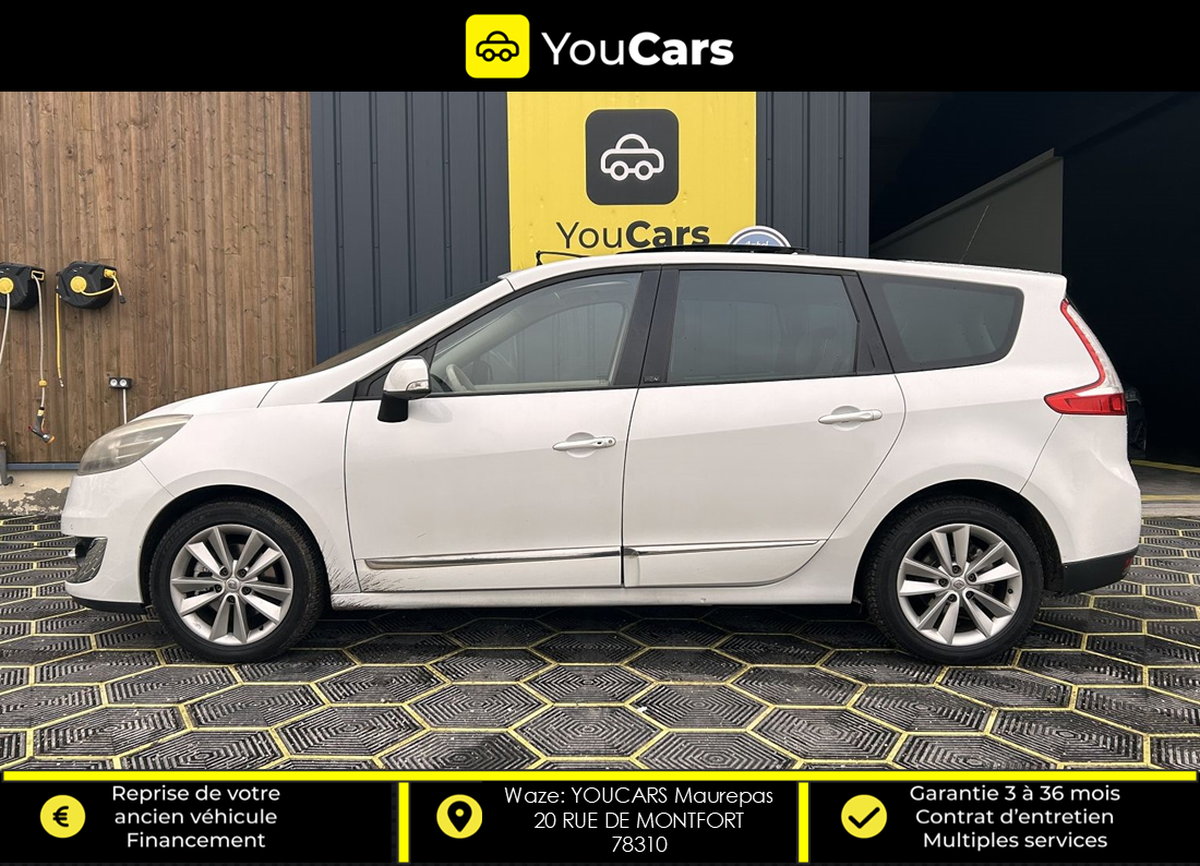 RENAULT Grand Scenic INITIALE PARIS 2 1.6 dCi 130 cv TOIT OUVRANT - SIEGES ELECTRIQUE AV