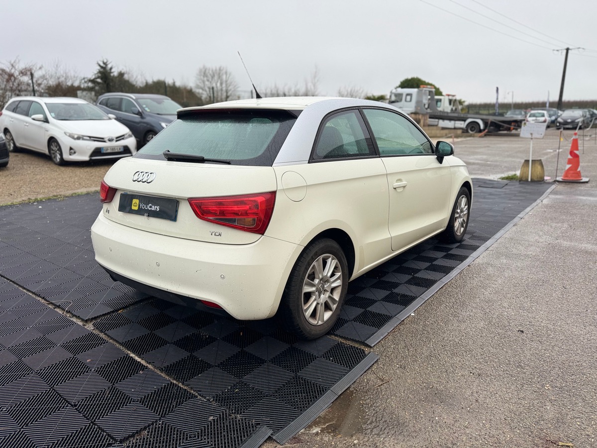 Audi A1 1.6 TDI S-Tronic7 90 cv Boîte auto - AIDE PARKING AR - COURROIE OK - CLIMATISATION AUTO