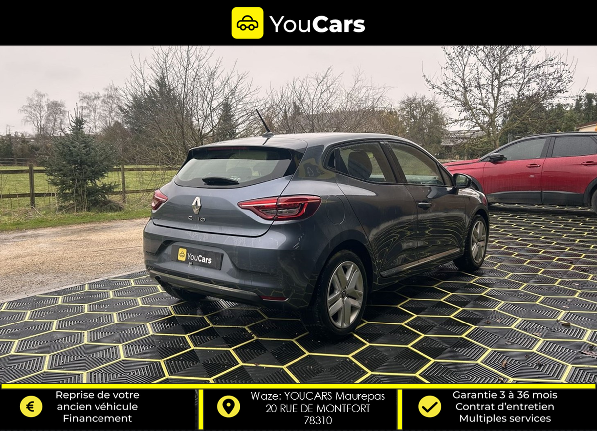 RENAULT Clio V 5 Portes 1.0 TCe 100 cv CARPLAY - RADAR DE RECUL