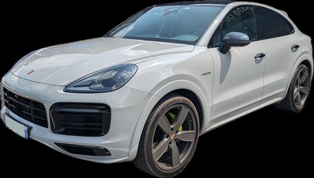 Porsche Cayenne Coupé S E-HYBRID 462 PLATINUM EDITION 2023 GRIS CRAIE