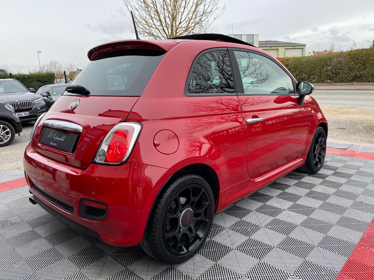 Fiat 500 S 105ch TwinAir Turbo Toit ouvrant n