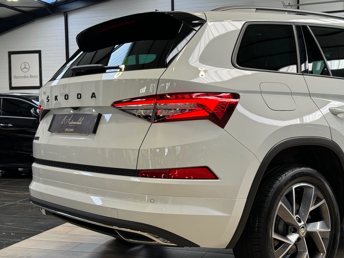 Skoda Kodiaq 2.0 TDI 150CV SCR SPORTLINE DSG7 4X4 7 PLACES 1ERE MAIN