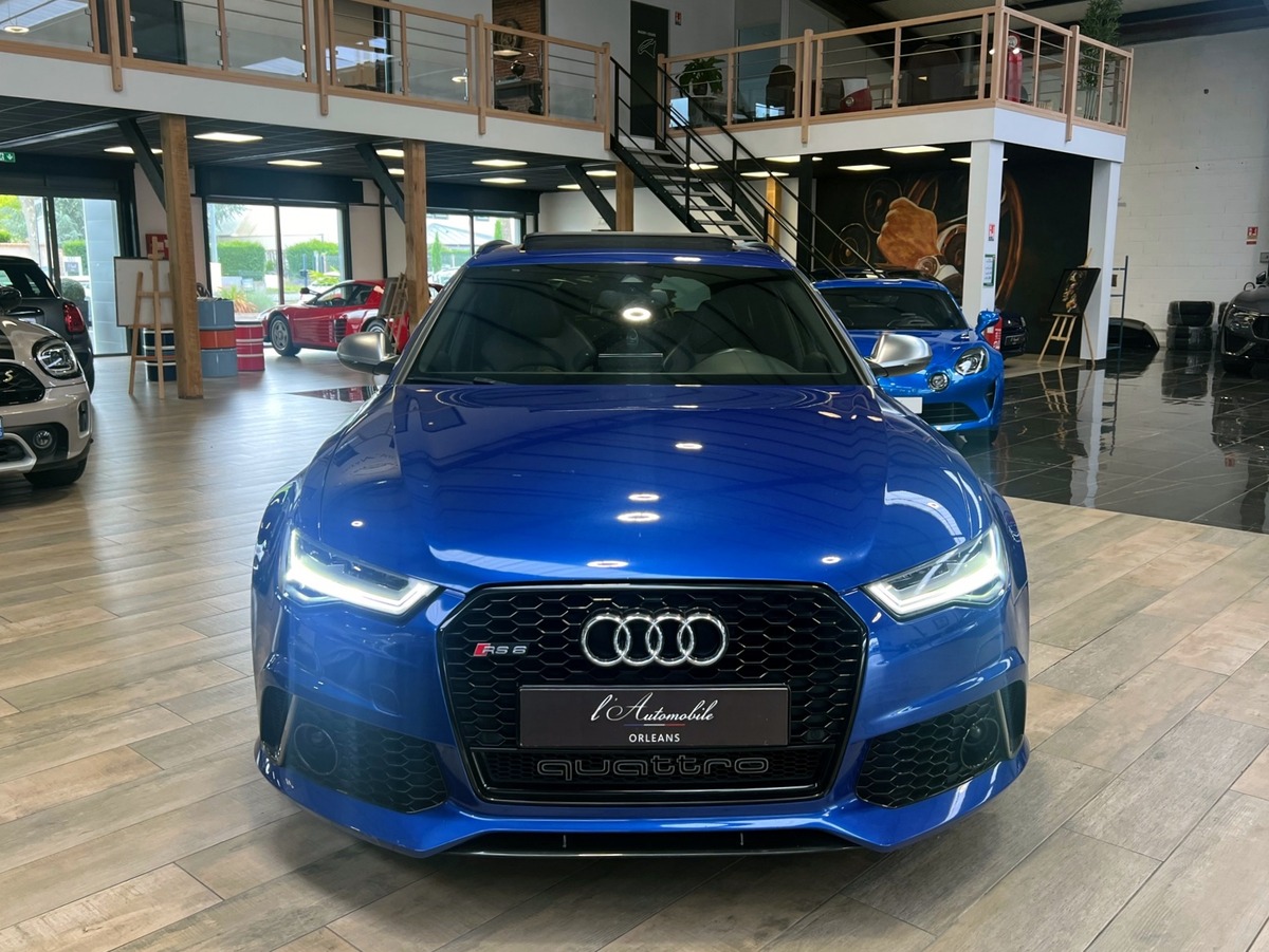 Audi RS6 Avant C7 QUATTRO 4.0 V8 TFSi 560 BLEU SEPANG MALUS INCLUS