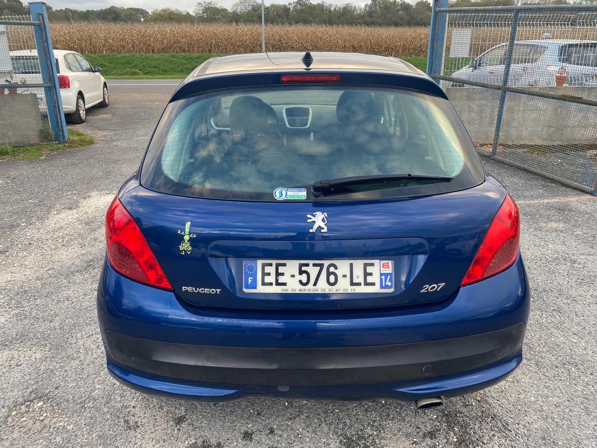 Peugeot 207 1.6 vti 120cv rare en boite auto 99004km