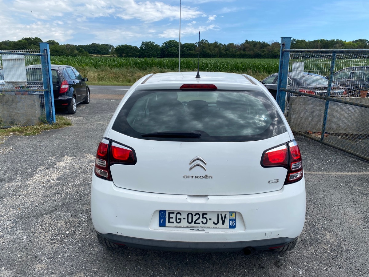 Citroën C3 ii 1.2i 80cv 75118kms de 10/2016