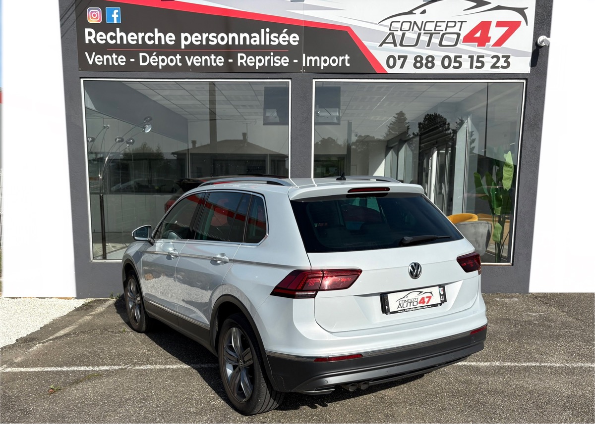 Volkswagen Tiguan II 2.0 TDI 190 BLUEMOTION TECHNOLOGY CARAT 4MOTION DSG7
