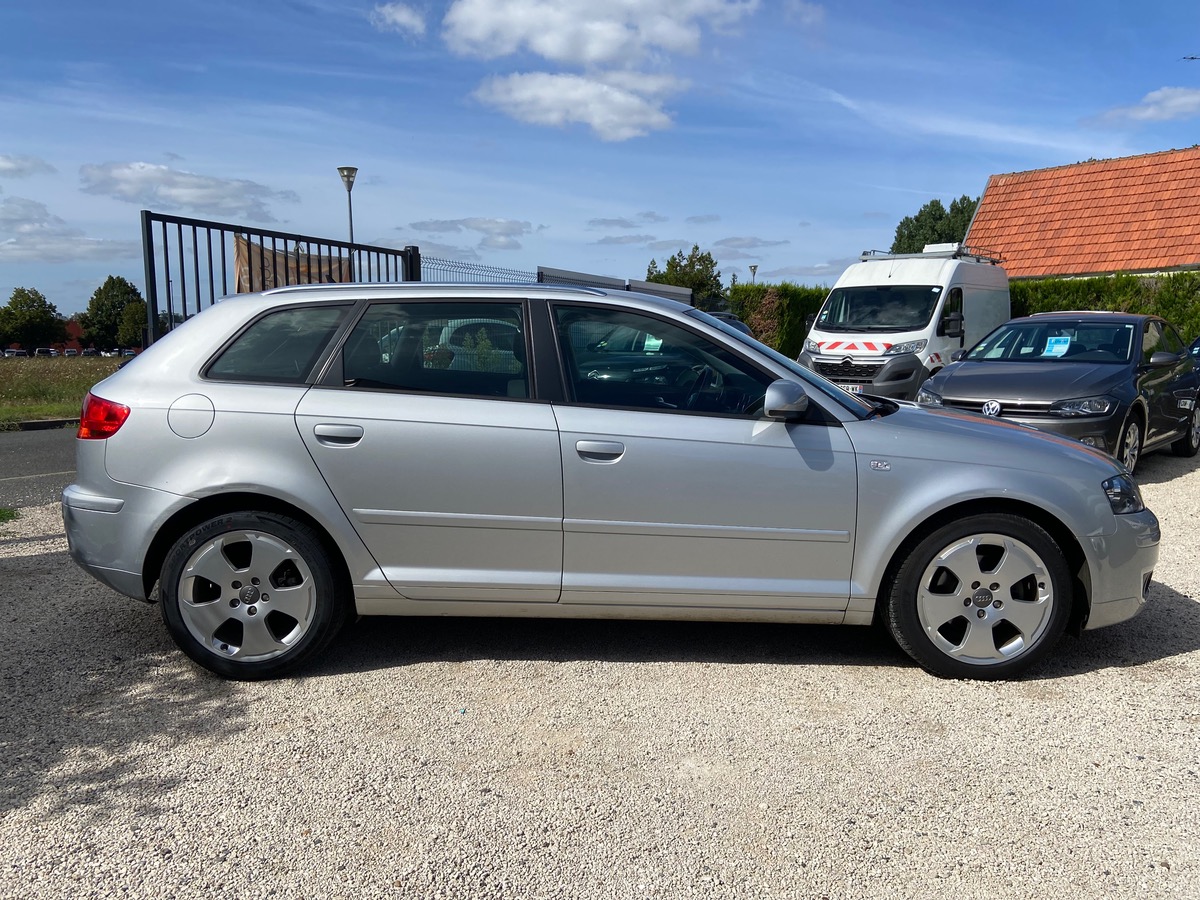 Audi A3 TDI 2.0 140 radar de recul, palette au volant