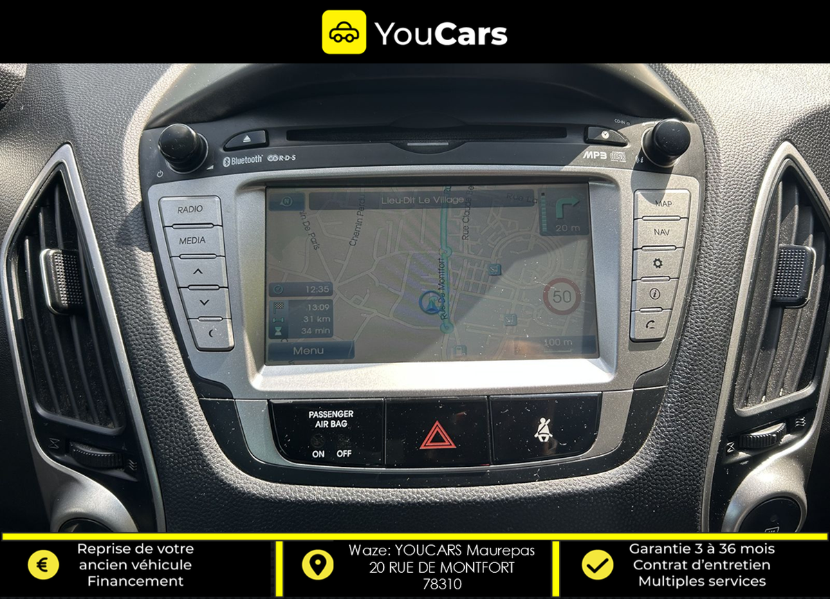 Hyundai ix35 PACK PREMIUM 1.7 CRDi 115 cv TOIT OUVRANT - SIEGES CHAUFFANTS AV/AR - GPS