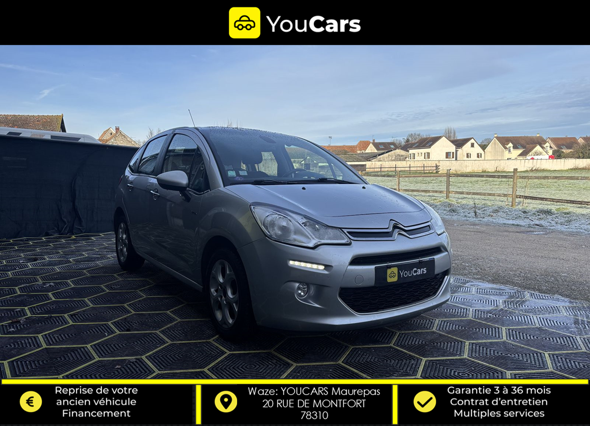 Citroën C3 1.6 VTi 16V Airdream 120 cv Boîte auto IDEAL JEUNE PERMIS CAMERA DE RECUL