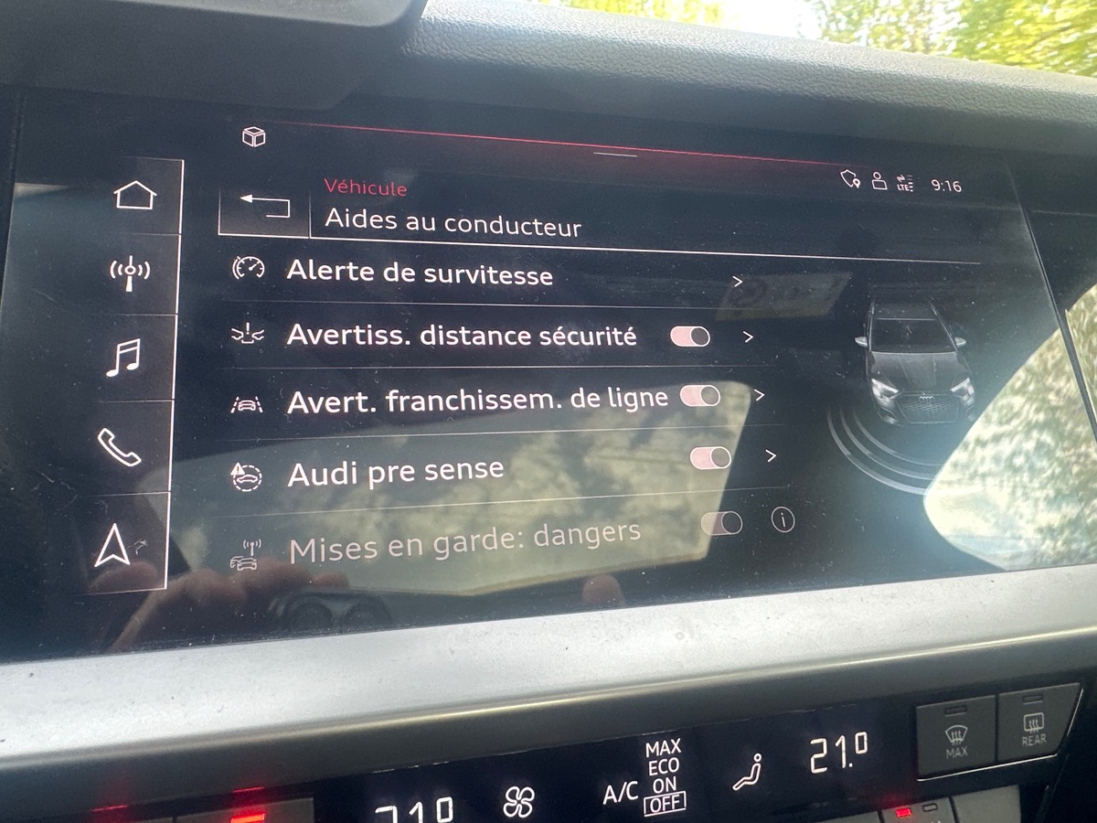 Audi A3 35 tdi 150 cv S line Toit ouvrant panoramique