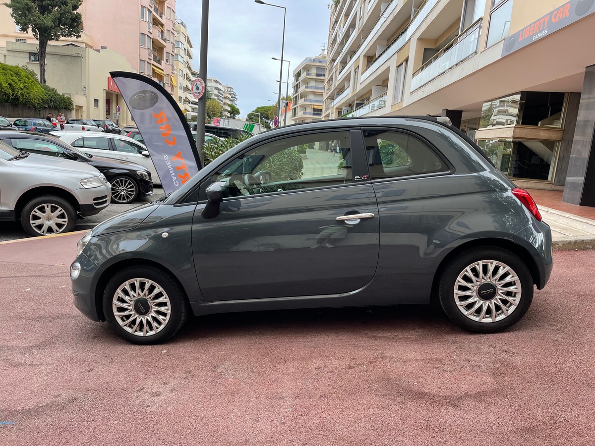 Fiat 500 1.2 69 CV Cabriolet / Grand écran