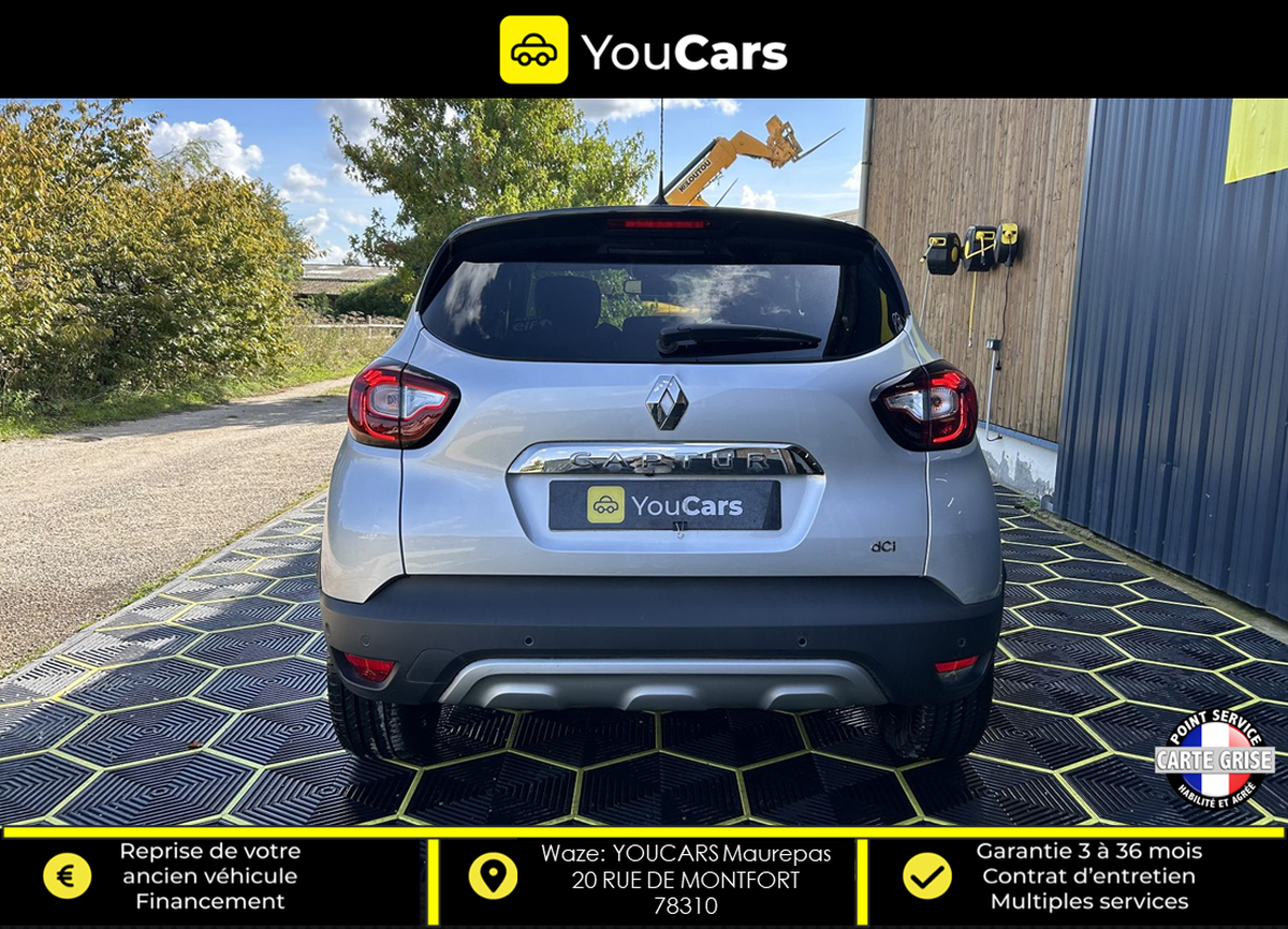 RENAULT Captur INTENS Phase 2 1.5 dCi 90 cv ENTRETIEN RENAULT - COURROIE DE DISTRIBUTION FAITE