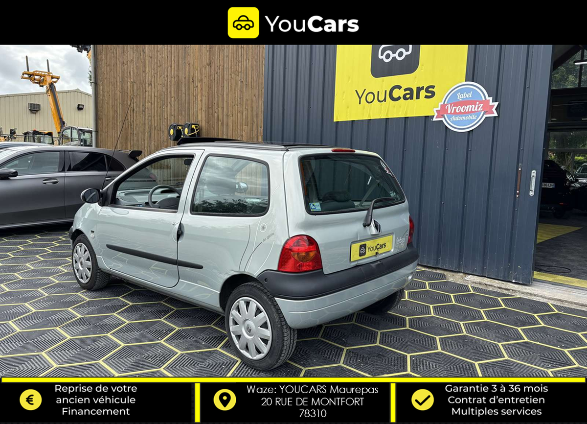 RENAULT Twingo I Phase 2 1.2 i 75cv TOIT OUVRAN PREMIERE MAIN ENTRETIEN A JOUR