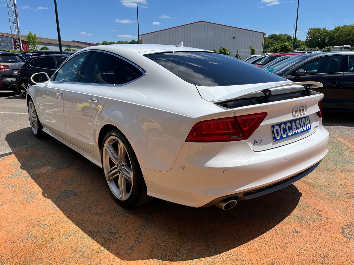 Audi A7 Sportback Quattro 3.0 TDI Tiptronic8 313 ch AVUS Boîte automatique