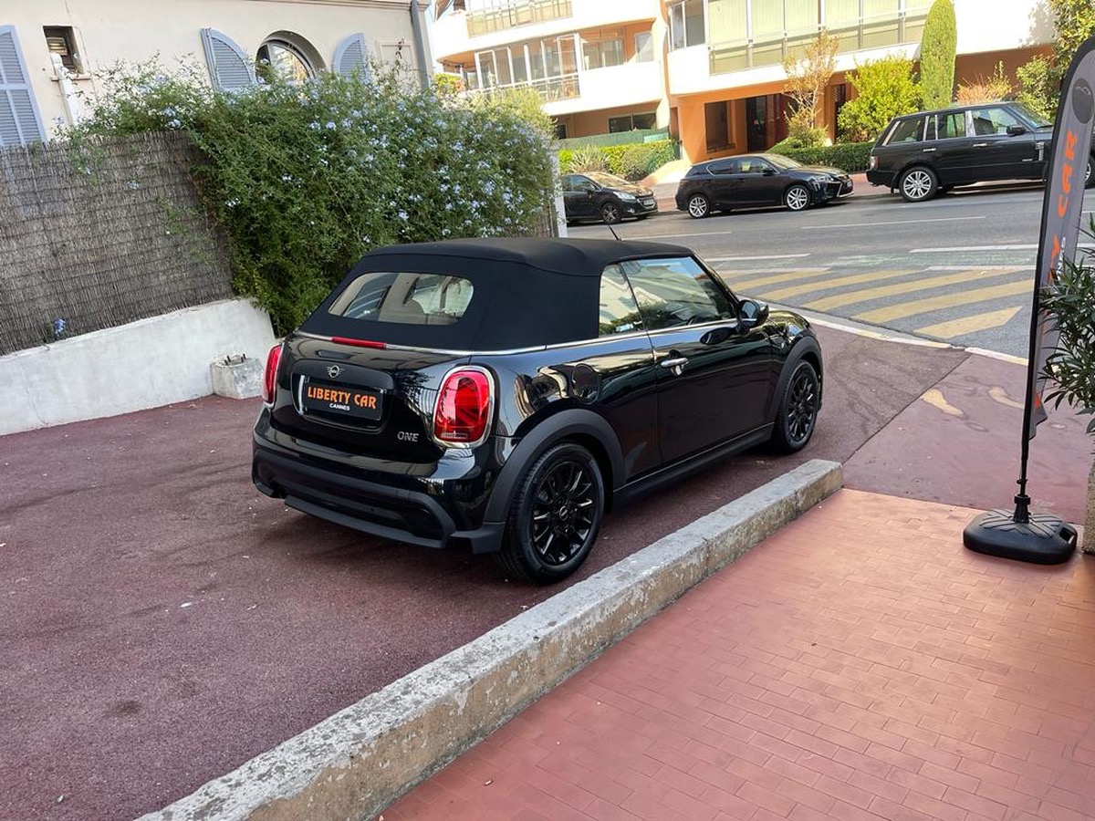 Mini Cabrio ONE 1.5 102 CV/CarPlay/BLACK