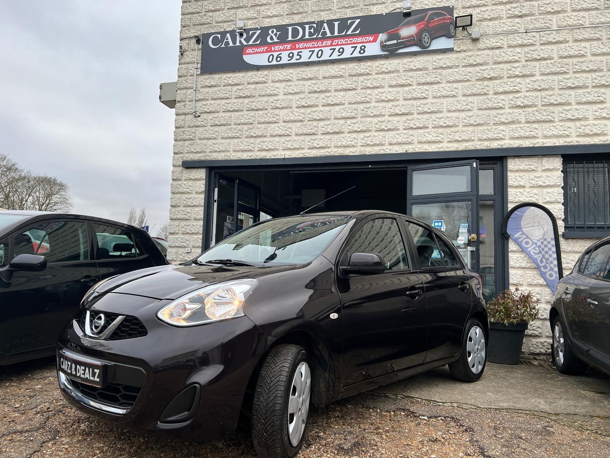 Nissan Micra 1.2 - 80 ACENTA +COULEUR RARE PRUNE +TRES PROPRE +