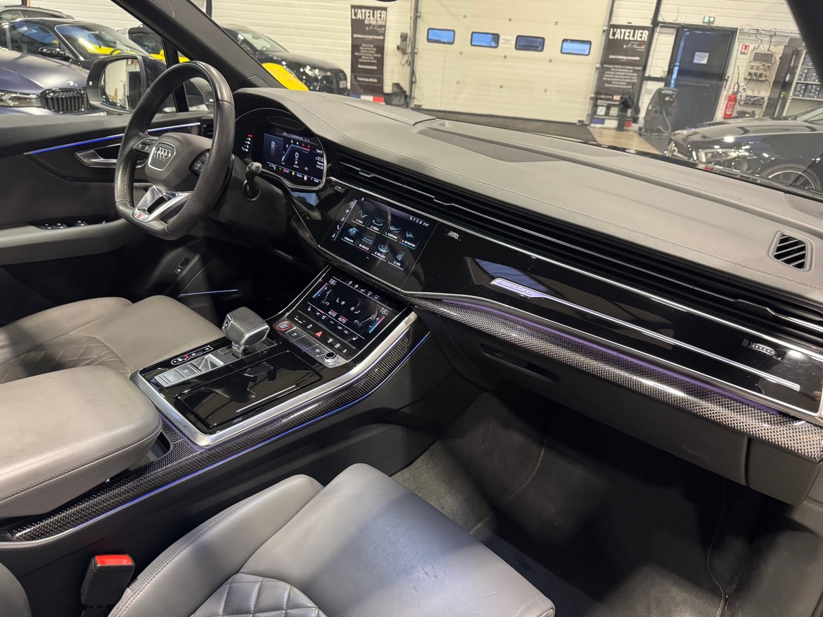 Audi SQ7 4.0 V8 TDI 435ch Quattro 7 places / Bose / 3D Surround View / HU/ Attelage