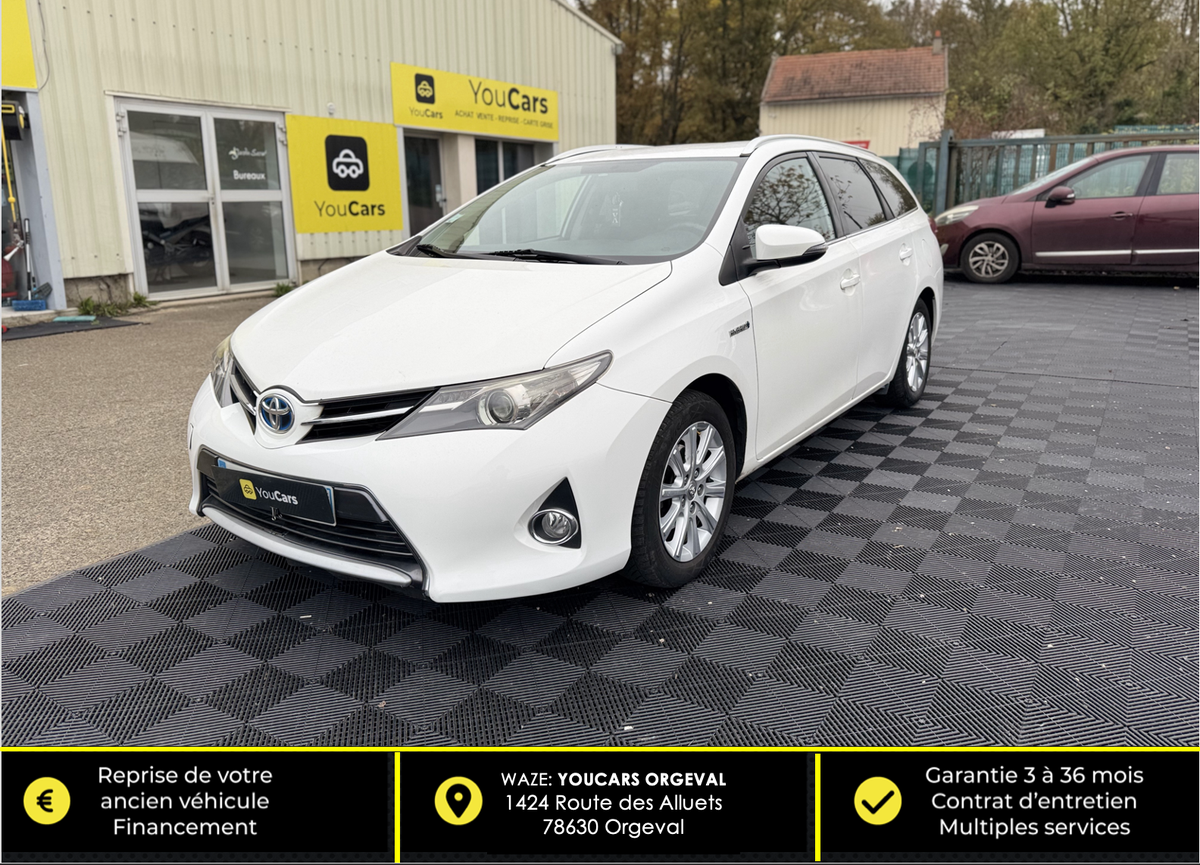 Toyota Auris Touring Sports 1.8 VVT-i Hybride 99 cv Boîte auto - CAMERA DE RECUL - CLIMATISATION