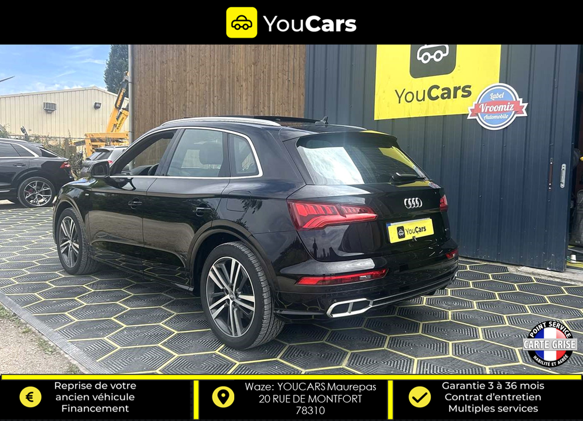 Audi Q5 55 TFSI e 367 cv S line Quattro S tronic7 TOIT OUVRANT FULL OPTIONS ENTRETIEN FULL AUDI