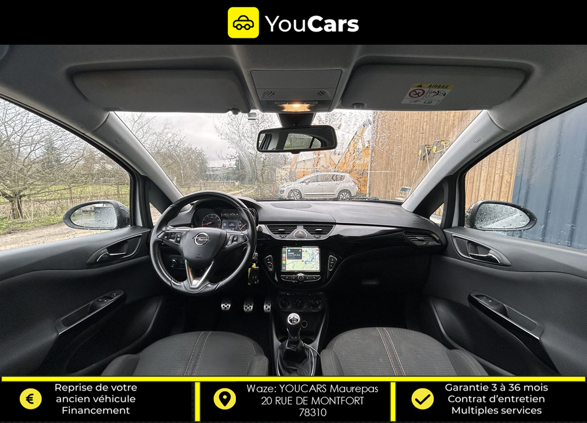 Opel Corsa BLACK EDITION 5 Portes 1.4 i 100 cv CARPLAY - RADAR DE RECUL AR