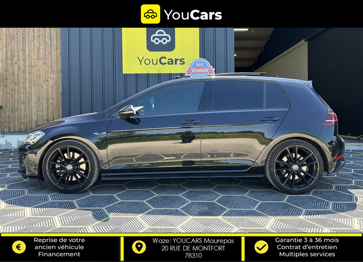 Volkswagen Golf VII 7 R 4Motion R 2.0 TFSi DSG7 300 cv BOITE AUTO - TOIT OUVRANT - VIRTUAL COCKPIT