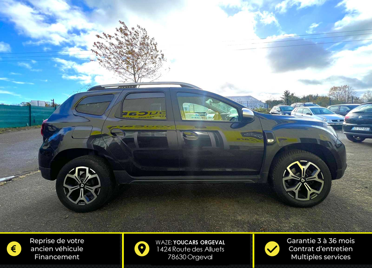 Dacia Duster PRESTIGE 1.2 Tce 125 cv - DEMARRAGE SANS CLE - CAMERA