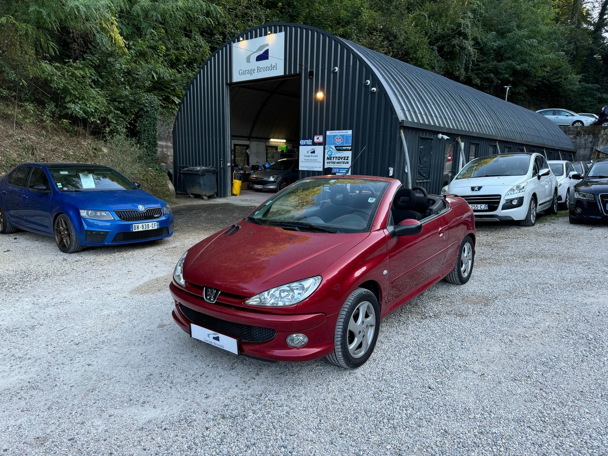 Peugeot 206 CC 1.6i 110cv 1ère main