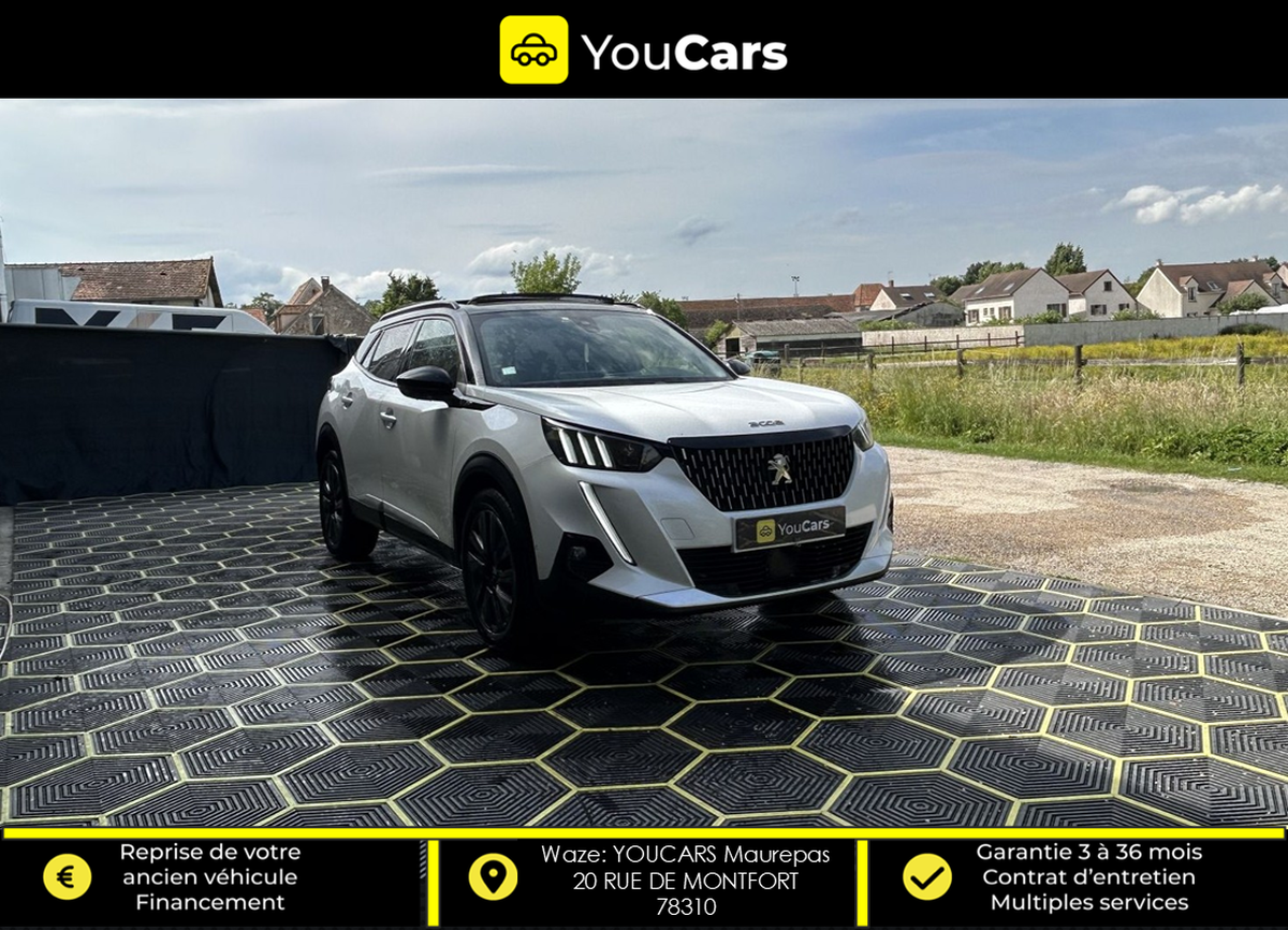 Peugeot 2008 GT 1.5 EAT8 130 cv TOIT OUVRANT - SYSTEME AUDIO FOCAL - SIEGES CHAUFFANTS