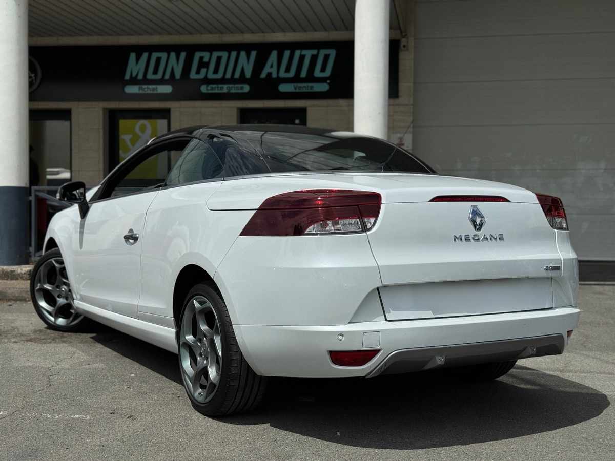 RENAULT Megane 3 CC 2.0 TCe 180 GT Cabriolet