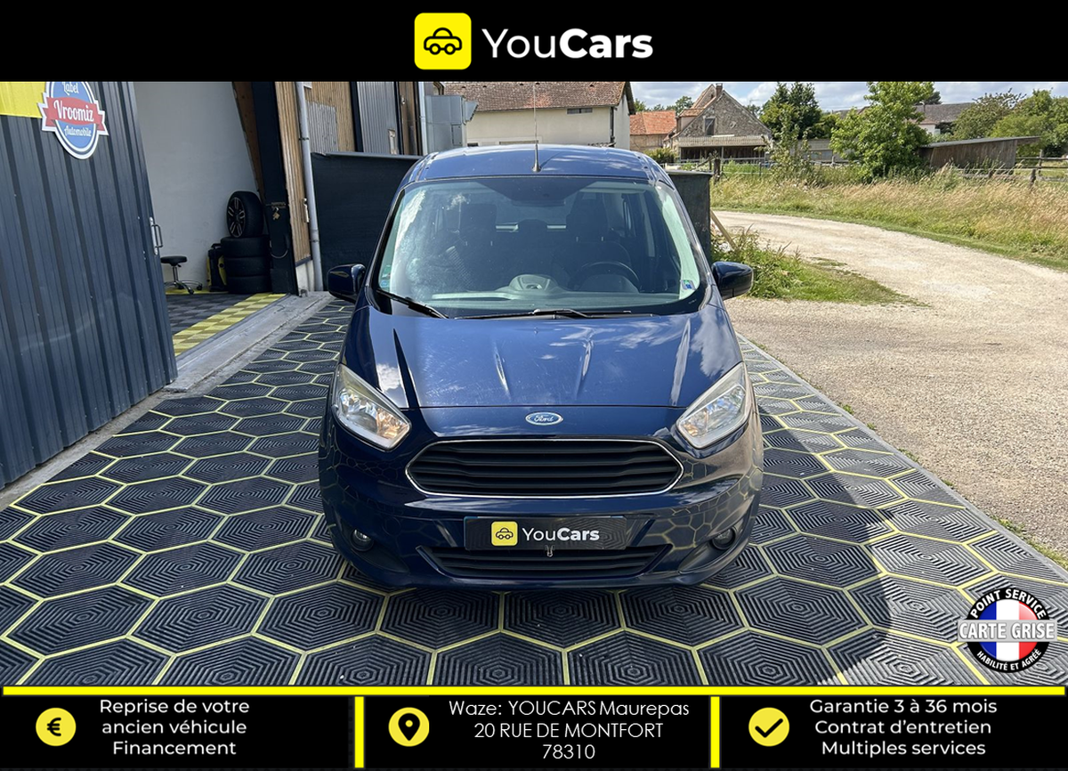 Ford Tourneo Courier 1.5 TDCi Combi court 75 cv ENTRETIEN FORD - GPS