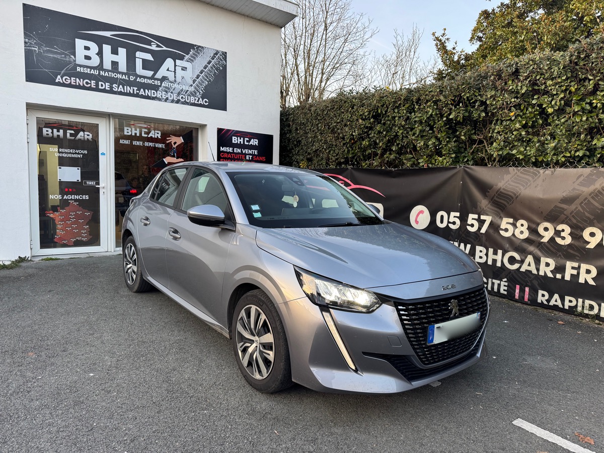 Image: Peugeot 208 1.2 PURTECH 75 ACTIVE RÉVISION COMPÈTE PEUGEOT À 46000 Kms