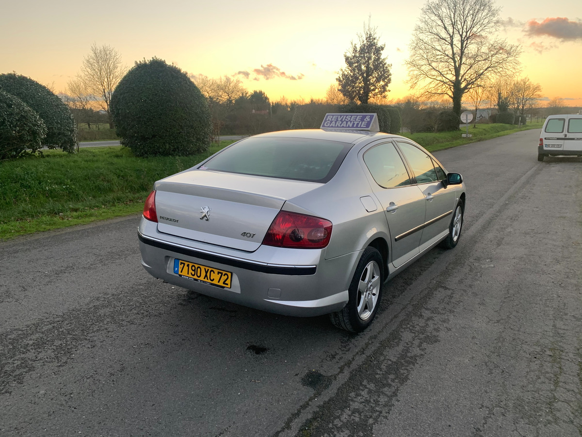 Peugeot 407 2.0e 16v - 136 - bva 96722km