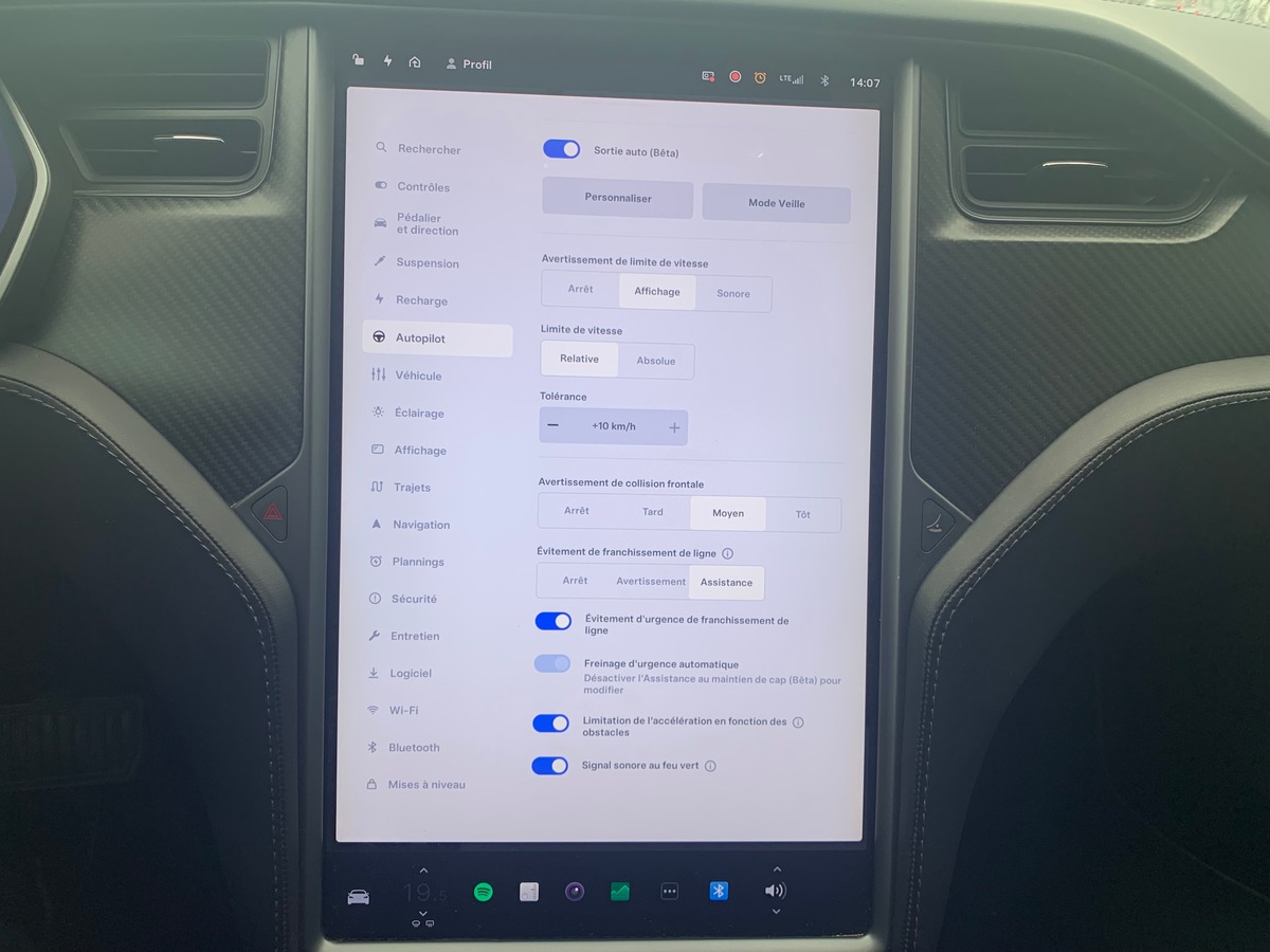 Tesla Model S 100D FULL SELF DRIVING | HW3 | TOIT OUVRANT PANORAMIQUE