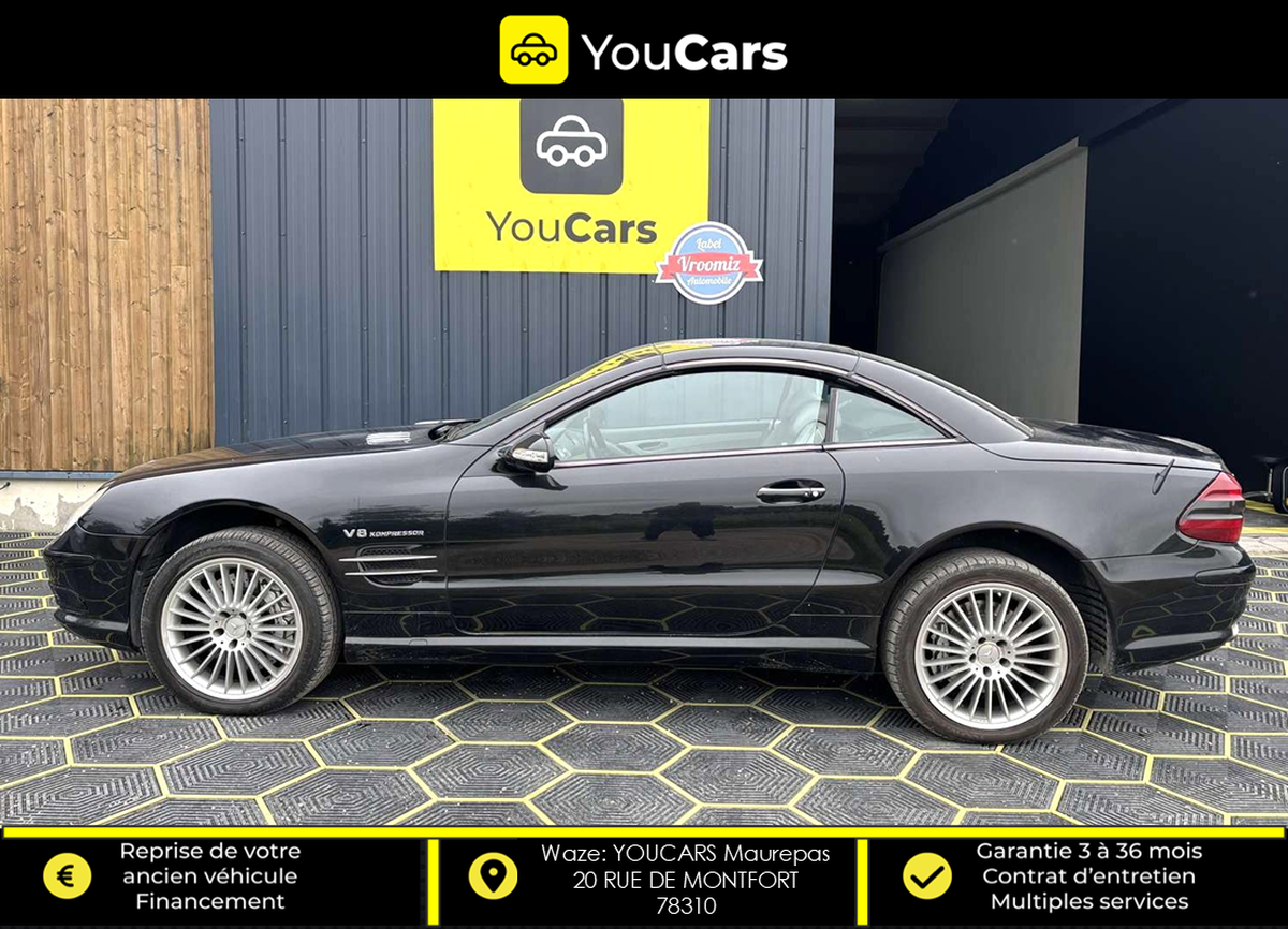 Mercedes-Benz Classe SL 55 AMG 5.4 i V8 476 cv Boîte auto