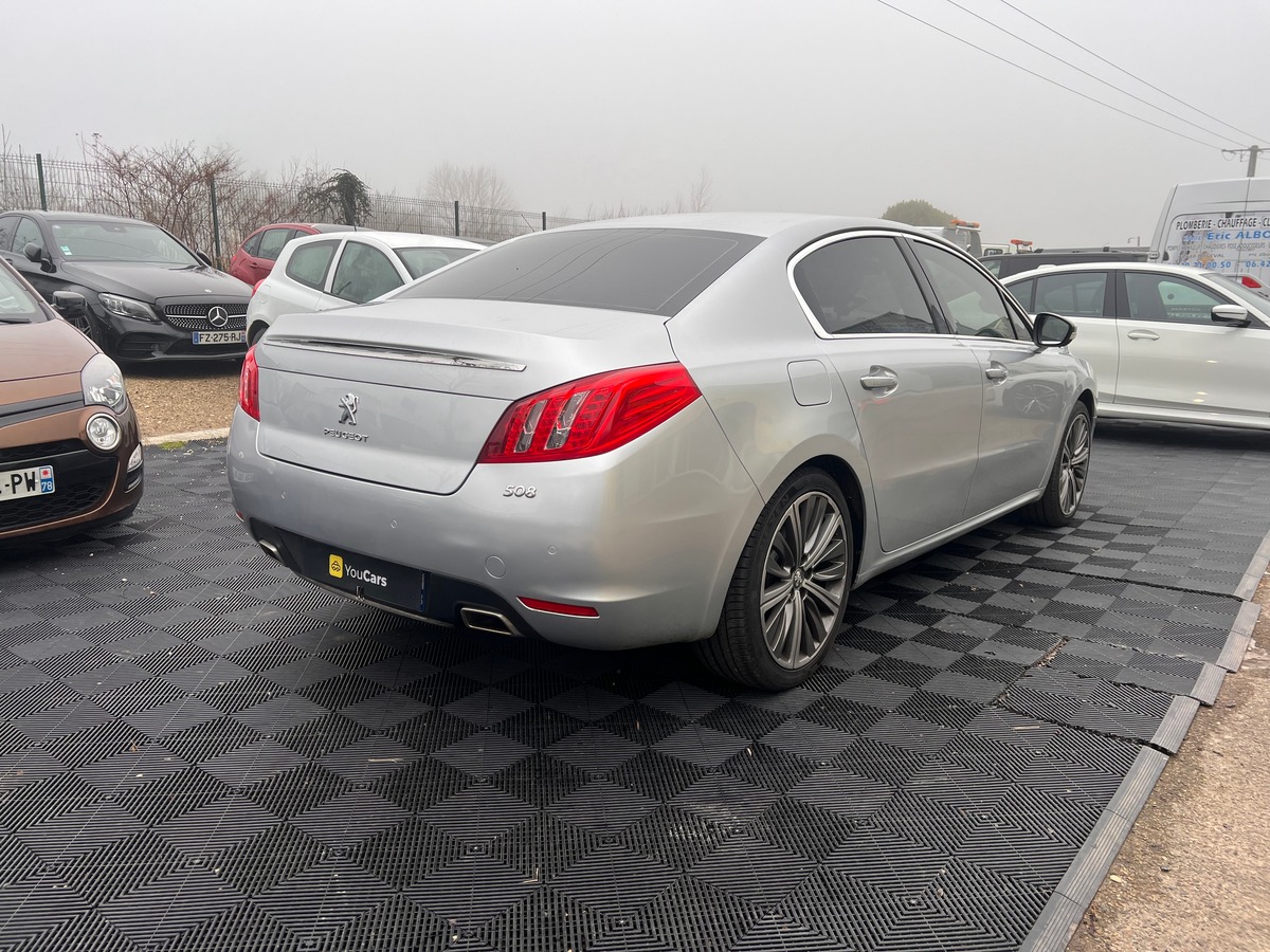 Peugeot 508 Berline 2.2 HDi 204 cv Boîte auto - SIEGES ELECTRIQUE CHAUFFANT - AFFICHAGE TETE HAUTE