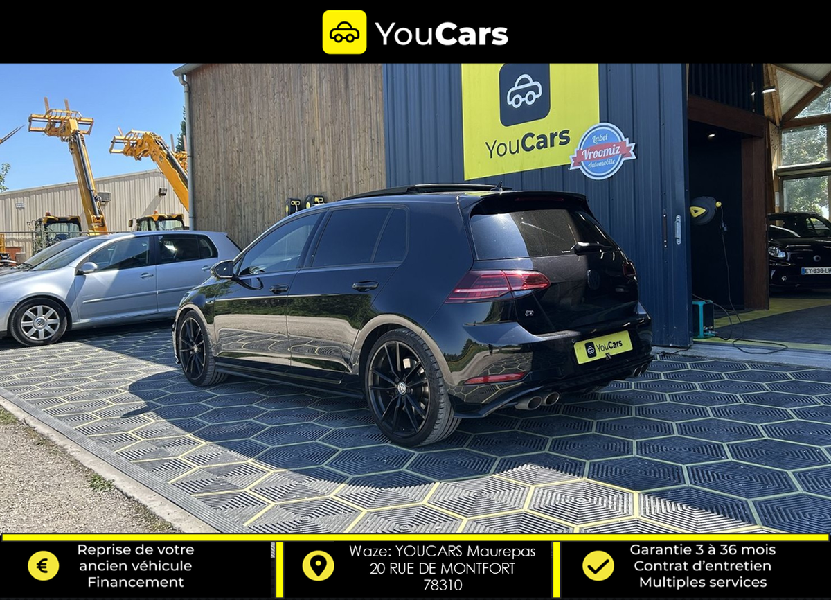 Volkswagen Golf VII 7 R 4Motion R 2.0 TFSi DSG7 300 cv BOITE AUTO - TOIT OUVRANT - VIRTUAL COCKPIT