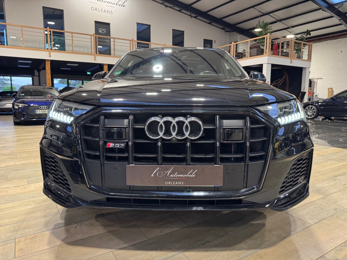 Audi SQ7 4.0 V8 TDI 435ch Quattro 7 places / Bose / 3D Surround View / HU/ Attelage