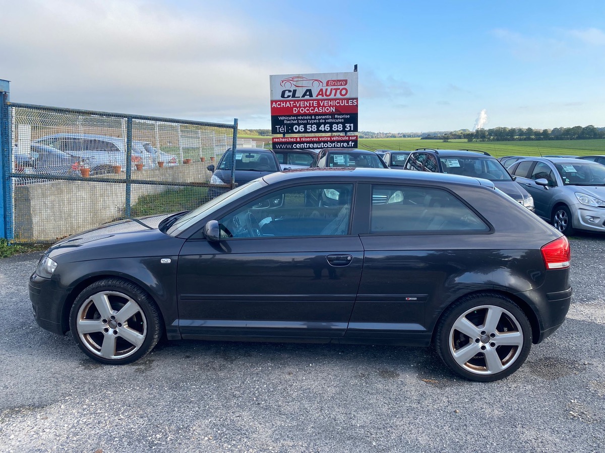 Audi A3 2.0 tdi 140cv S LINE 188000km boite auto + palette au volant 